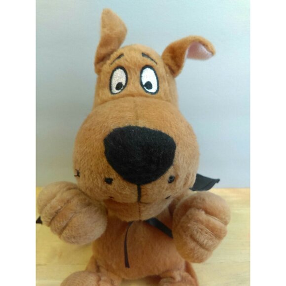 Scooby Doo Sitting with Black Cape Dog Animal 10" Plush Stuffed Toy - Picture 2 of 7